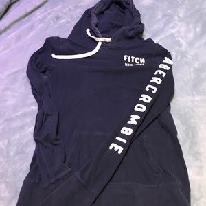 Abercrombie dark blue hoodie